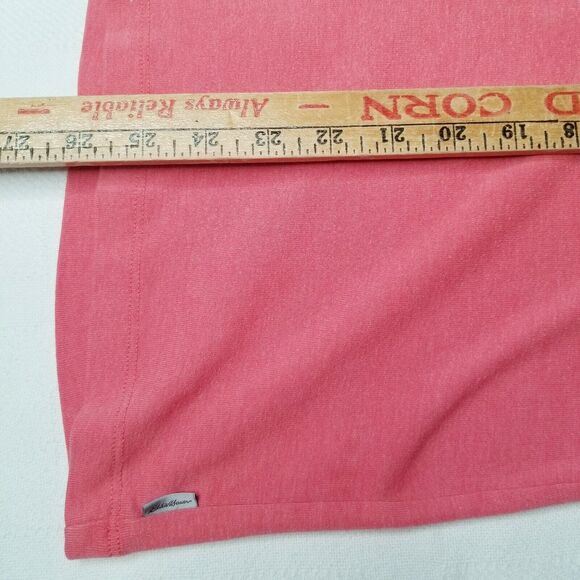 Eddie Bauer Women’s XL T-shirt Crew Neck Spiced Coral Pink Tee - Picture 6 of 7